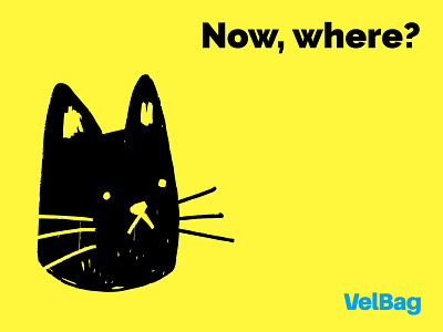 velbag bag branding cat illustration velvet