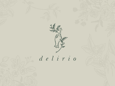 Delirio brand branding coffee craft hands shop