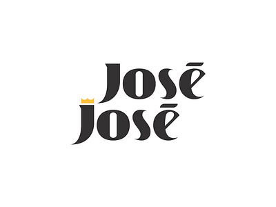 José josé brand branding design identidad lettering logo typography