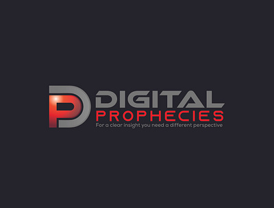 Digital Prophecies Logo brand identity branding business graphic design identity logo logo design logo designer logo maker logodesign marketing monogram