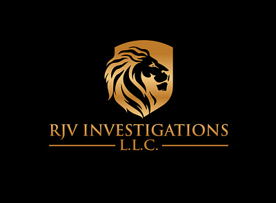 RJV Investigations Logo brand identity branding branding design business corporate design identity illustration investigations logo logo design logodesign rjv security usa