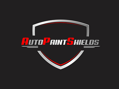Auto Paint Shields Logo brand identity branding branding design design graphic design icon identity logo logo design logodesign monogram shields