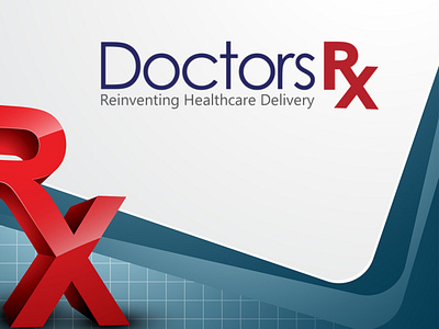 Doctor RX Logo brand identity branding branding design design doctor doctorrx dr. hospital identity logo logo design logodesign