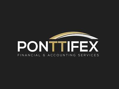 Ponttifex Logo accounting brand identity branding branding design design financial logo graphic design identity logo logo design logodesign service