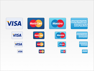 Credit Card Icons amex card credit denis nistratov flat icon logo maestro master minimalistic visa