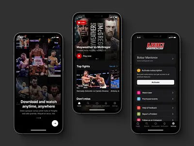 🥊 UBC app. Part 1 branding design illustration logo mobile mobile ui ui ux uzbekistan web webdesign