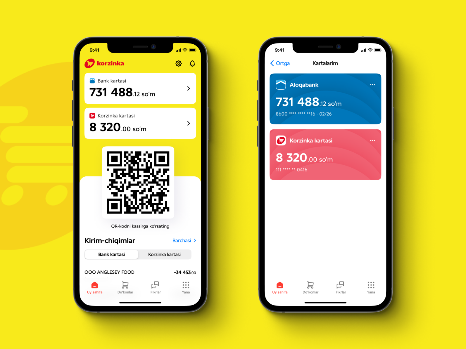 Korzinka Redesign Of An Mobile App For Supermarket By Bobur Mavlonov 