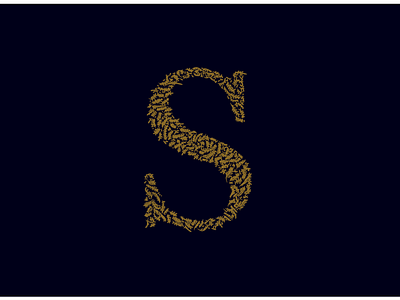 S letter typography