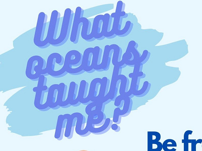 Oceans love design graphic design illustration logo typography