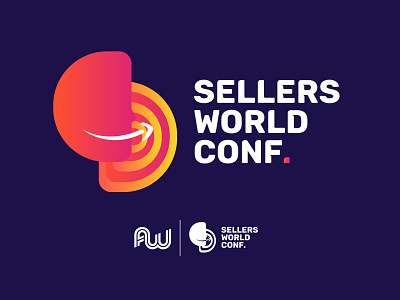 Sellers World Conference — Logo Concept adobe illustrator branding creative curiosity design gradient icon illustration logo ui