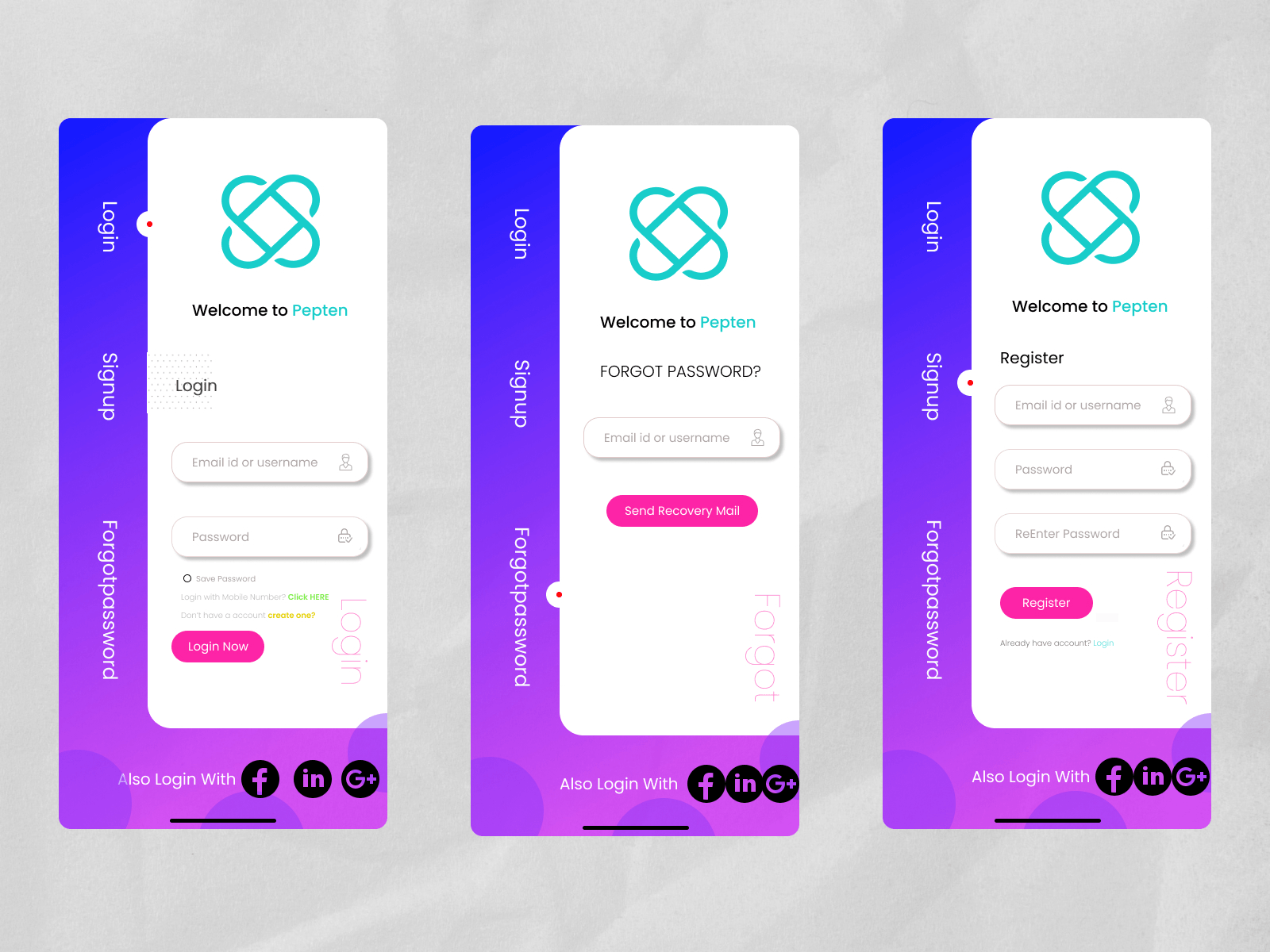 Login Page Design by Ayush Verma on Dribbble