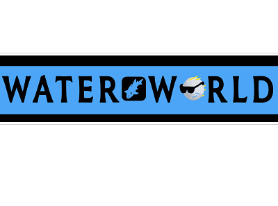 Water world Logo branding design logo