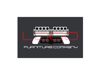 Furniture company design icon logo vector