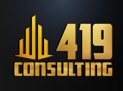 419 Consulting logo branding design icon logo