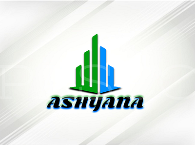 Ashyana logo branding design logo