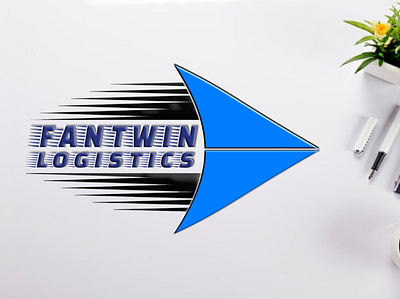 Fantwin Logistics logo design logo