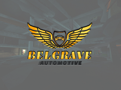 BELGRAVE AUTOMOTIVE branding design logo