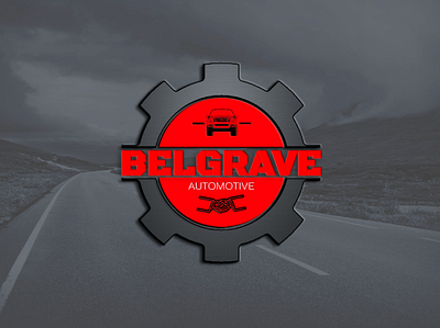 BELGRAVE AUTOMOTIVE branding design logo