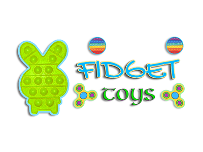 FIDGET TOYS branding design logo