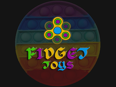 FIDGET TOYS branding design icon logo