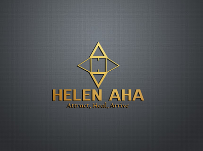 AHA logo design logo