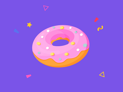 Prize Design: Donut adobe illustrator design illustration