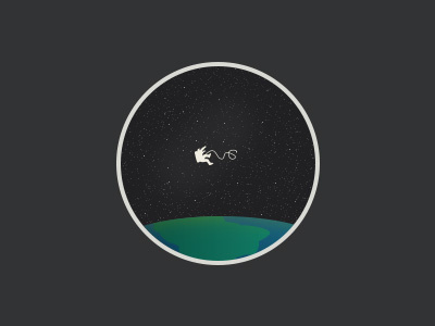 Gravity Icon astronaut earth gravity icon illustrator movie rebound space