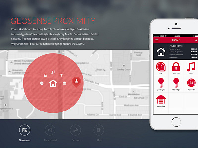 Revolv Home Page Interaction