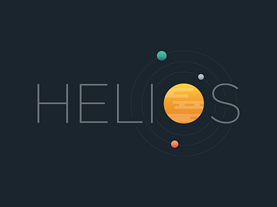 Helios Logo icon logo planets production house