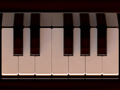 Piano 3d game piano