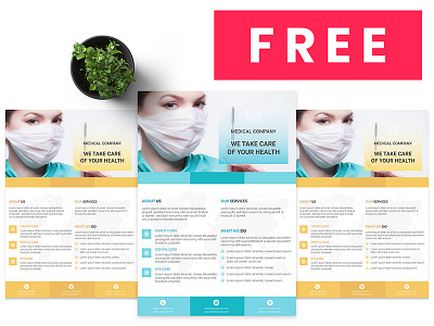 Free Flyer Template | Upcoming New Year Gift!