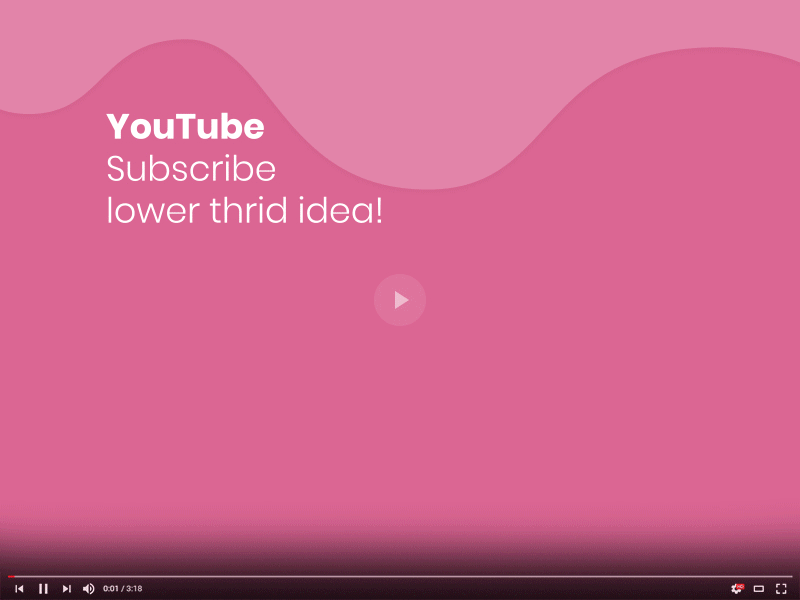 New YouTube Subscribe Custom Animation Maker — try it, it's free by  profounder on Dribbble