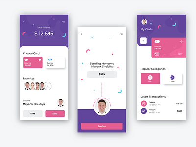 Wallet Transaction App | UI Design