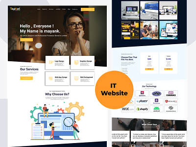 Website Design | Web Design | UI/UX Design development website it website ui design uiux design web design website design