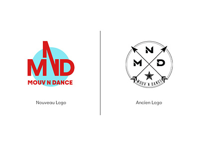 Refonte Logo - Mouv N Dance danse design graphic design graphiste identité visuelle illustration logo