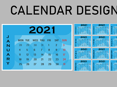 Calendar Design 2021 calendar 2021 calendar design company calendar creative desk calendar 2021 table calendar