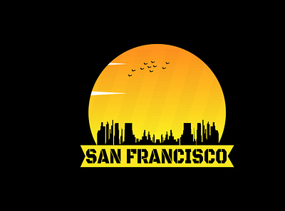 T shirt design SAN FRANCISCO branding eye catching t shirt design illustration t shirt design t shirt illustration typogaphy vector