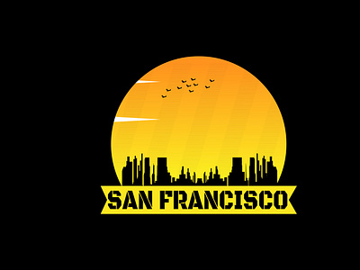 T shirt design SAN FRANCISCO