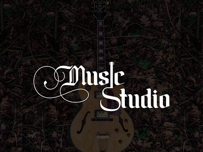 Music studio Logo design