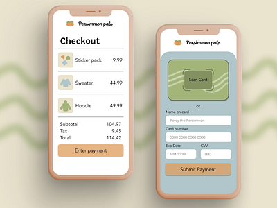 Daily UI Challenge 2: Credit Card Checkout