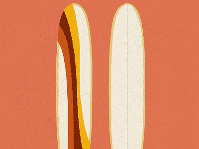 Board Design Series design glasswork illustration psychedelic retro surfboard surfboarddesign