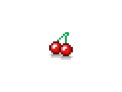 8 bit bouncing cherries 8 bit animated bounce bouncing cherries cherry gif pixel