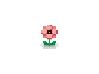 8 bit dancing pink flower 8 bit animated flower pink pixel