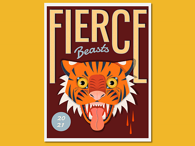 Fierce Beasts Tiger