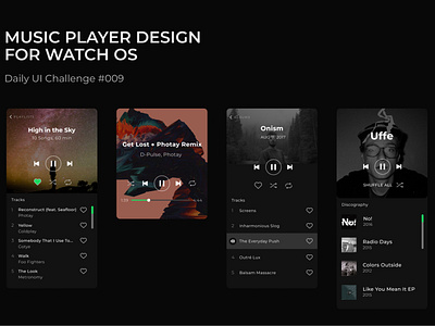 Music Player for Watch OS