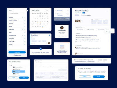 Procurement Management Platform UI Components