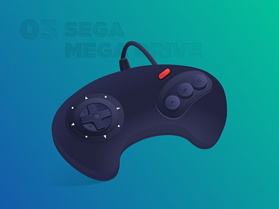 Classic Controllers 03 - Sega Mega Drive