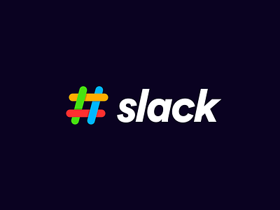 The Slack redesign you didn't ask for design logo redesign slack vector