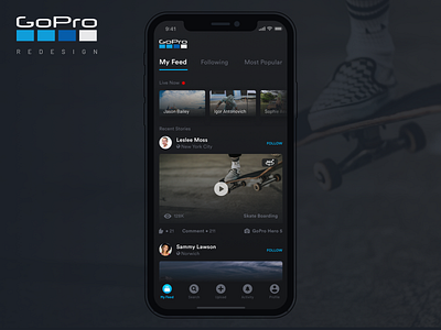 GoPro App Redesign (Case Study)