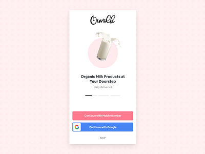 Subscription-Based Dairy Delivery App (Case Study)